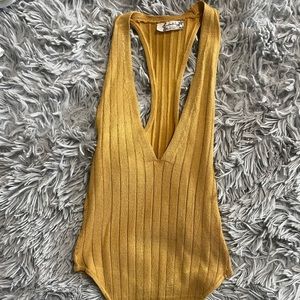 Free people ribbed bodysuit